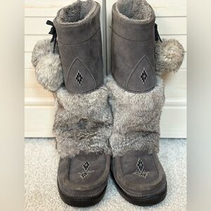 Gray Mukluks
